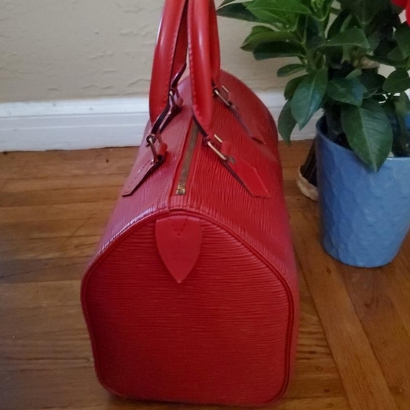 LOUIS VUITTON Epi Speedy 25, FIRM PRICE - Picture 5 of 13